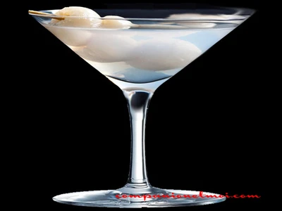 Cocktail litchi gingembre