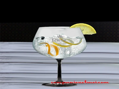 Gin tonic au sirop