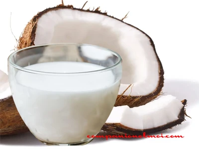 Lait de coco maison