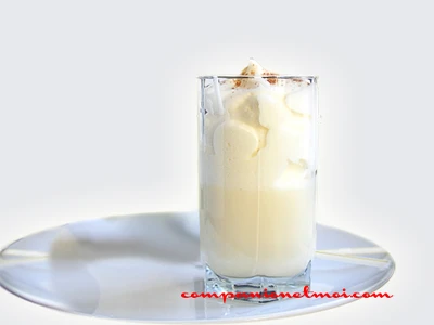 Lait meringué ou leche merengada