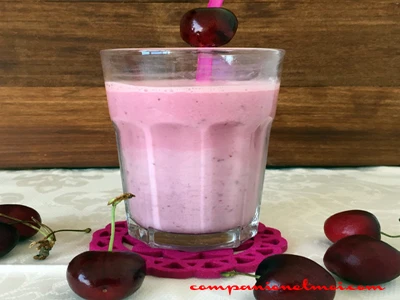 milk-shake à la cerise