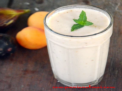 Milk-shake figue abricot