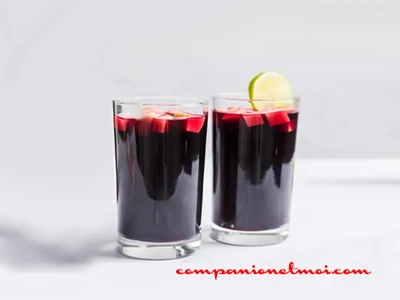 Chicha morada ou boisson au maïs violet