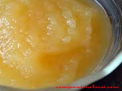 Compote de pommes