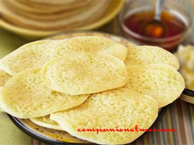 Baghrir marocain ou crêpes aux mille trous