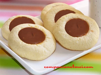 Barquettes garnies à la pâte à tartiner
