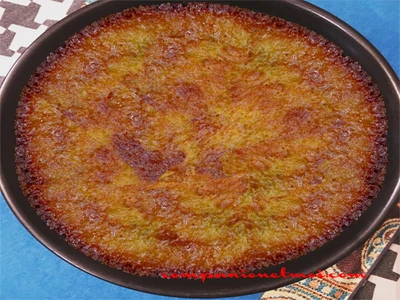 Basboussa soudanaise au citron