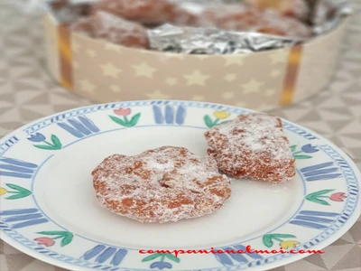 Beignets vegan à la pomme râpée
