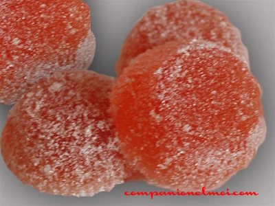 Bonbons gélifiés à la fraise