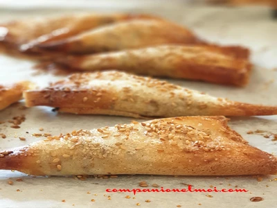 Bricks en cornets aux fruits secs