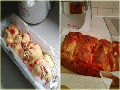 Préparation de la brioche de Saint-Genix