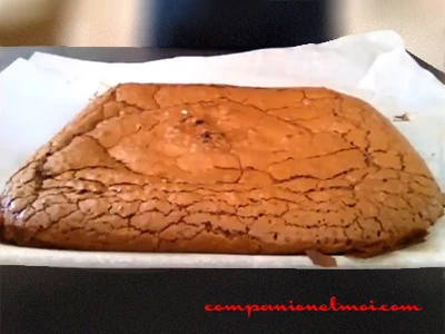 Brownie fantôme pour halloween