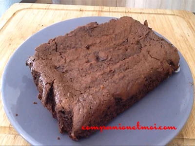 Brownie light au chocolat sans farine