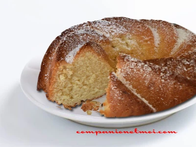 Bundt cake au citron et à la farine d'épeautre
