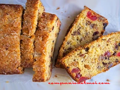 Cake aux fruits confits