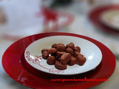 Chocolats de noël maison