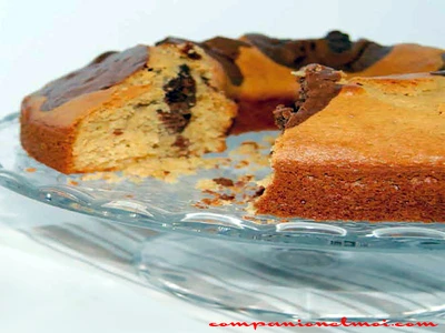 Ciambellone blanc et noir