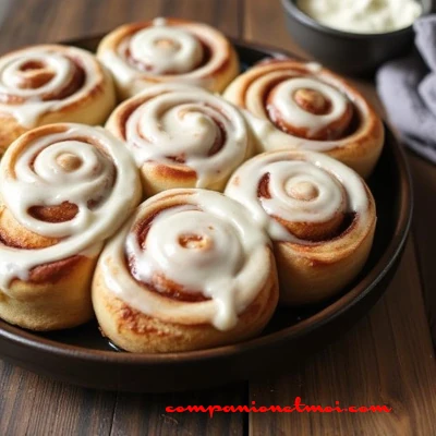 Cinnamon Rolls US au Cream Cheese