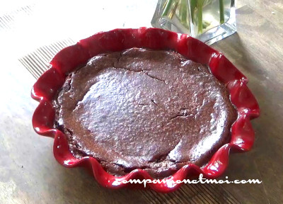Clafoutis au chocolat