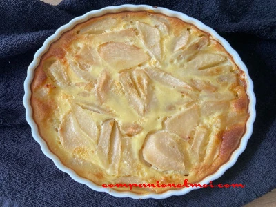 Clafoutis aux poires