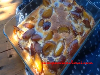 Clafoutis aux quetsches