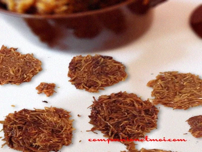 Cocada brésilienne au sucre brun