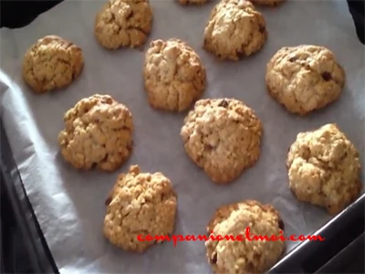 Cookies chocolat noisettes