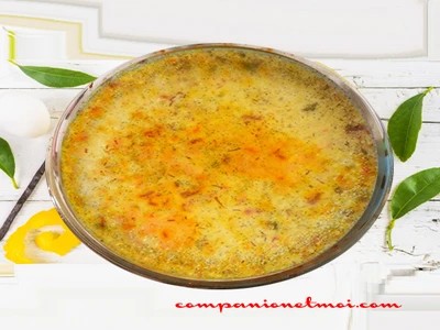 Crème anglaise à la saveur koweïtienne
