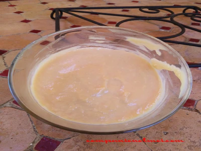 Crème au chocolat blanc vanillé