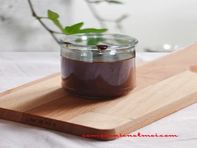 Crème au chocolat végétalienne