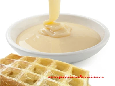 Crème belge au lait concentré pour garniture