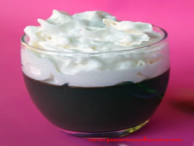 Crème chocolat et chantilly