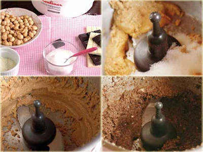 Préparation recette Crème gianduiotta