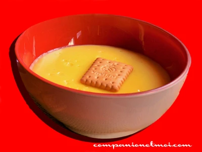 Crème pâtissière saveur orange