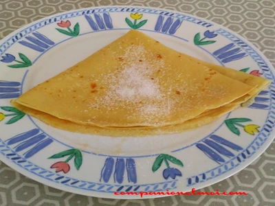 Crêpes au sucre