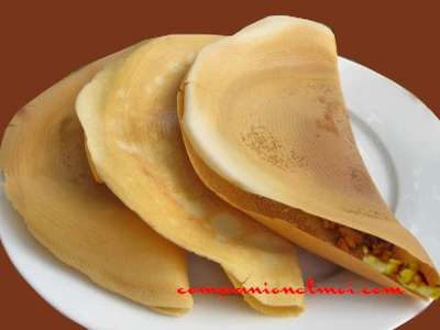 Crêpes malaisiennes ou apam balik