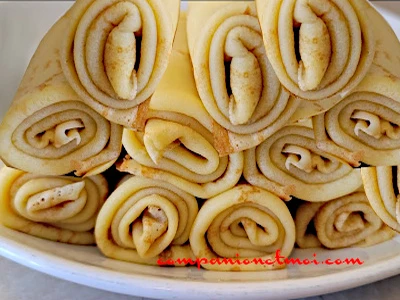 Crêpes ukrainiennes ou nalisniki
