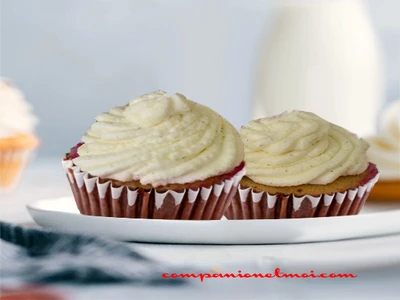 Cupcake à la carotte crème au beurre et mascarpone