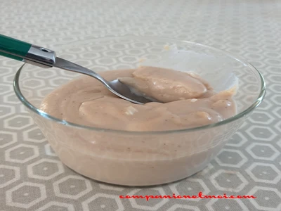 Dessert à la crème de marrons vanillée