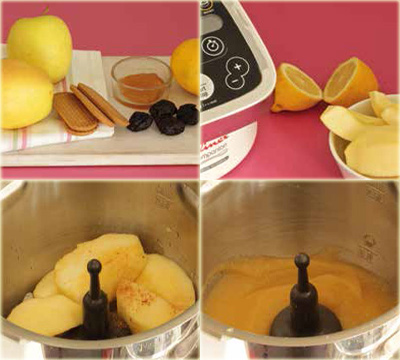 Préparation recette Dessert aux fruits
