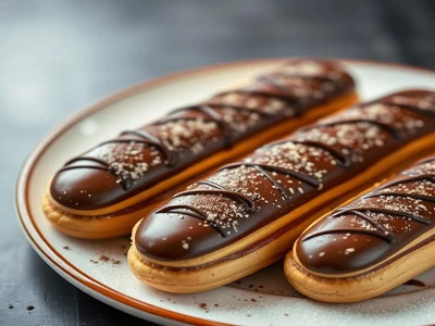 Éclairs au Chocolat Gourmands et Élégants