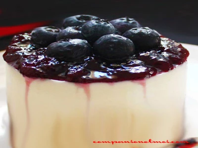 Entremets vanille fruits rouges