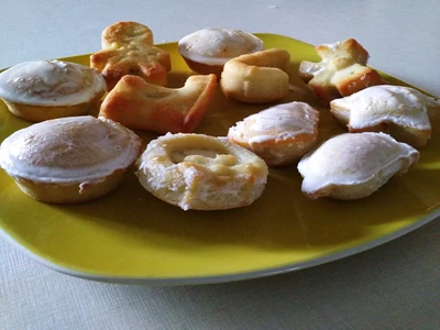 Financiers glacés de Noël