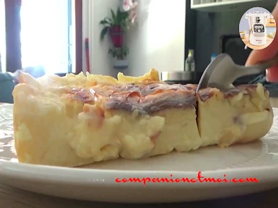 Flan pâtissier sans pâte sablée