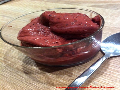 Frozen yaourt aux fruits rouges