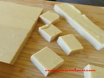 Fudge au chocolat blanc