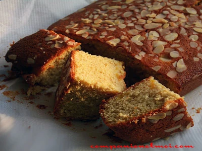 Gâteau aux amandes effilées