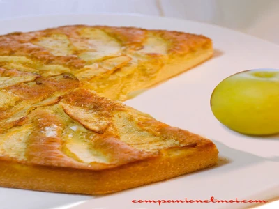 Gâteau aux pommes golden