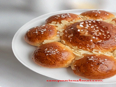 Gâteau brioché de Noël