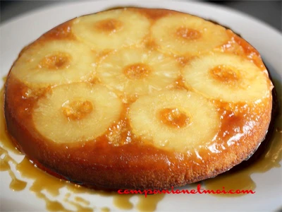 Gâteau renversé à l'ananas